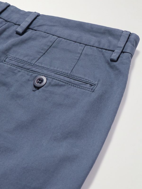 Straight-Leg Cotton-Twill Chinos - CU