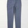 Straight-Leg Cotton-Twill Chinos