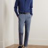 Straight-Leg Cotton-Twill Chinos - OU