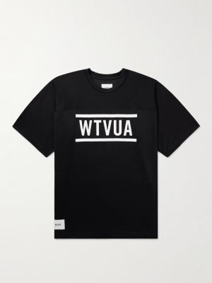 Printed Cotton-Blend Jersey T-Shirt Printed Cotton-Blend Jersey T-Shirt