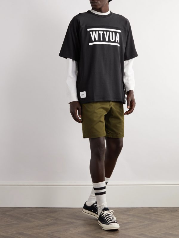 Printed Cotton-Blend Jersey T-Shirt - OU Printed Cotton-Blend Jersey T-Shirt - OU
