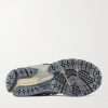+ Auralee 1906R Rubber-Trimmed Mesh, Leather and Suede Sneakers - E1 + Auralee 1906R Rubber-Trimmed Mesh, Leather and Suede Sneakers - E1