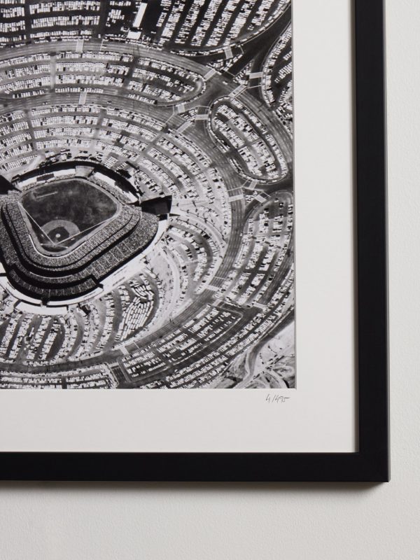 Framed 1962 Parking Lots, LA Dodgers Stadium Print, 16" x 20" - CU Framed 1962 Parking Lots, LA Dodgers Stadium Print, 16" x 20" - CU