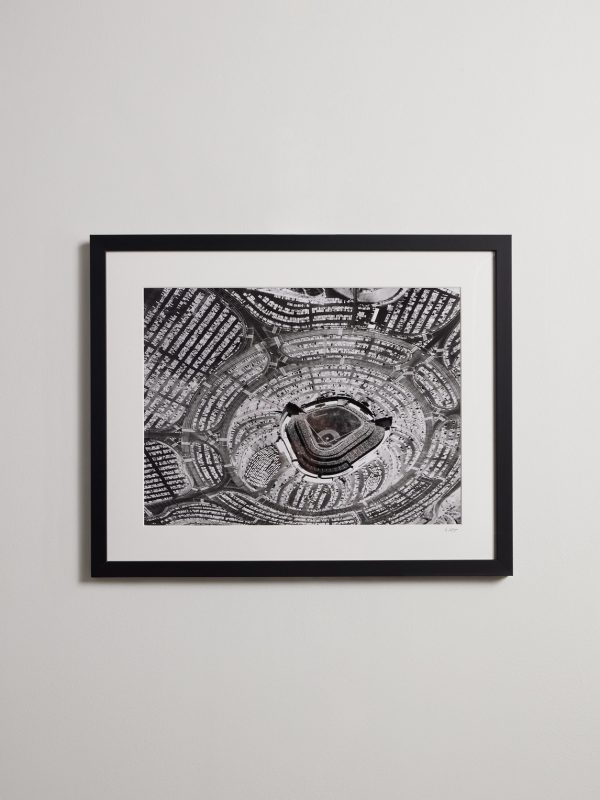 Framed 1962 Parking Lots, LA Dodgers Stadium Print, 16" x 20" Framed 1962 Parking Lots, LA Dodgers Stadium Print, 16" x 20"