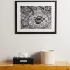 Framed 1962 Parking Lots, LA Dodgers Stadium Print, 16" x 20" - OU Framed 1962 Parking Lots, LA Dodgers Stadium Print, 16" x 20" - OU