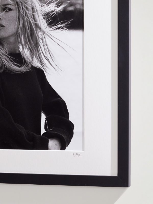 Framed 1967 Bardot Poses Print, 16" x 20" - CU