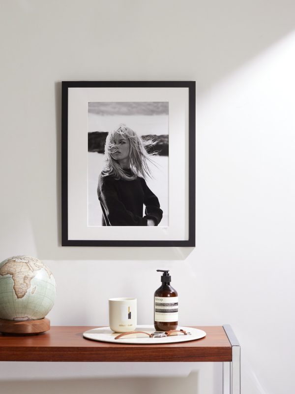 Framed 1967 Bardot Poses Print, 16" x 20" - OU