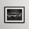 Framed 1948 Fly In, Drive in Movie Print, 16" x 20"