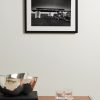 Framed 1948 Fly In, Drive in Movie Print, 16" x 20" - OU