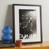 Framed 1966 Ray Charles at the Piano Print, 16" x 20" - OU
