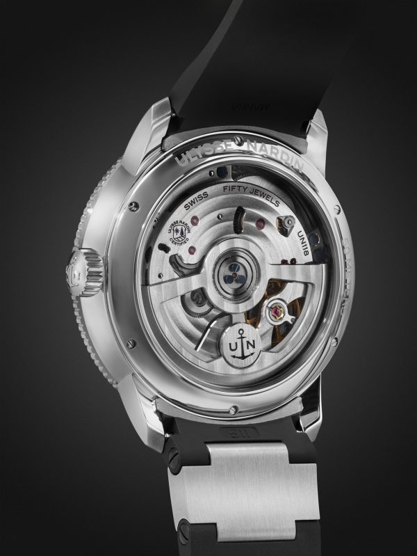 Marine Torpilleur Automatic 42mm Stainless Steel and Rubber Watch, Ref. No. 1183-310-7M/40 - BK Marine Torpilleur Automatic 42mm Stainless Steel and Rubber Watch, Ref. No. 1183-310-7M/40 - BK