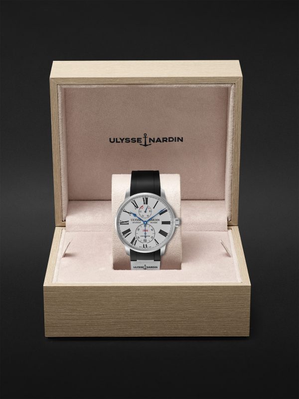 Marine Torpilleur Automatic 42mm Stainless Steel and Rubber Watch, Ref. No. 1183-310-7M/40 - E3 Marine Torpilleur Automatic 42mm Stainless Steel and Rubber Watch, Ref. No. 1183-310-7M/40 - E3