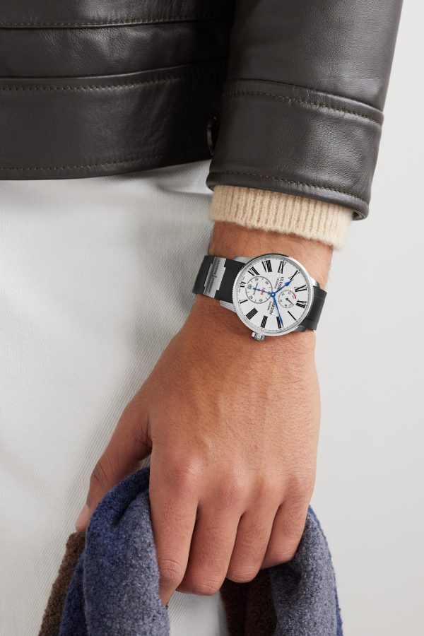 Marine Torpilleur Automatic 42mm Stainless Steel and Rubber Watch, Ref. No. 1183-310-7M/40 - OU Marine Torpilleur Automatic 42mm Stainless Steel and Rubber Watch, Ref. No. 1183-310-7M/40 - OU