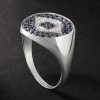 Little Dawn Chevalier 18-Karat White Gold, Sapphire and Diamond Ring Little Dawn Chevalier 18-Karat White Gold, Sapphire and Diamond Ring