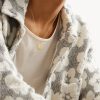Peaceful Gold Diamond Pendant Necklace - FR Peaceful Gold Diamond Pendant Necklace - FR