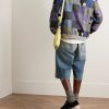 Patchwork Cotton-Blend Jersey Sweatshirt - OU Patchwork Cotton-Blend Jersey Sweatshirt - OU