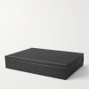 Spence Full-Grain Leather 12-Piece Watch Case - BK Spence Full-Grain Leather 12-Piece Watch Case - BK