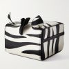 Eaton Zebra Full-Grain Leather Travel Watch Case - BK Eaton Zebra Full-Grain Leather Travel Watch Case - BK