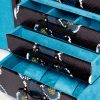 Amour Deluxe Printed Snake-Effect Leather Jewellery Trunk - CU Amour Deluxe Printed Snake-Effect Leather Jewellery Trunk - CU