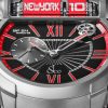 Epic SF24 Racing Limited Edition Automatic 45mm Titanium and Leather Watch, Ref. No ES101.20.NS.YR.ABVEA - CU