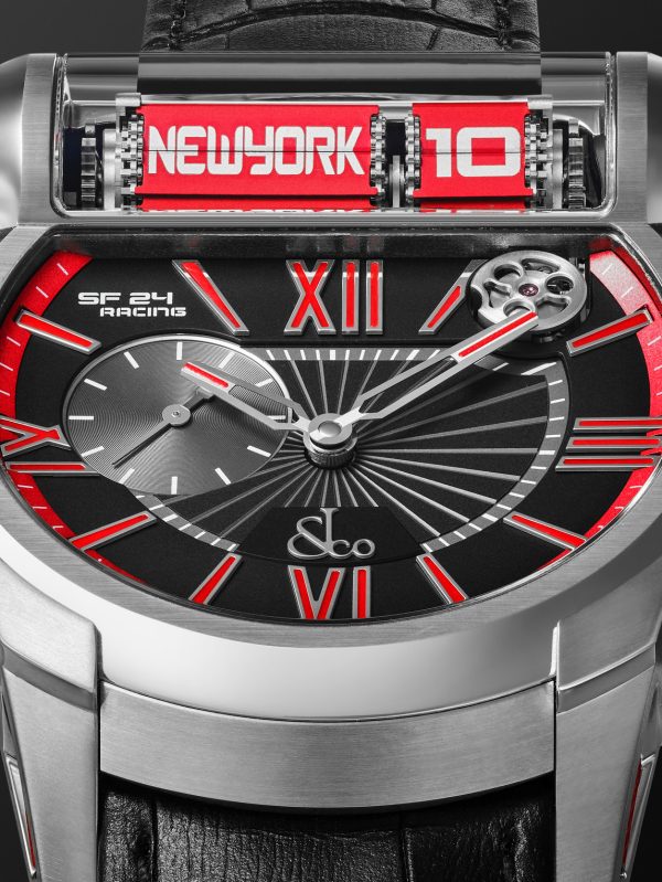 Epic SF24 Racing Limited Edition Automatic 45mm Titanium and Leather Watch, Ref. No ES101.20.NS.YR.ABVEA - CU