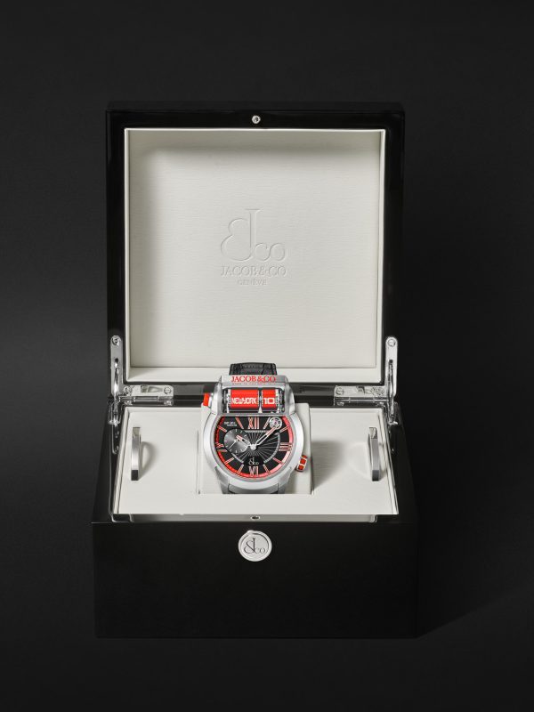 Epic SF24 Racing Limited Edition Automatic 45mm Titanium and Leather Watch, Ref. No ES101.20.NS.YR.ABVEA - E3