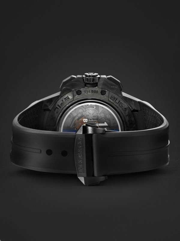 + Bugatti Epic X Limited Edition Automatic Chronograph 47mm Carbon Fibre, Titanium and Rubber Watch, Ref. No. EC333.29.AA.AA.A - E2 + Bugatti Epic X Limited Edition Automatic Chronograph 47mm Carbon Fibre, Titanium and Rubber Watch, Ref. No. EC333.29.AA.AA.A - E2