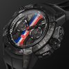+ Bugatti Epic X Limited Edition Automatic Chronograph 47mm Carbon Fibre, Titanium and Rubber Watch, Ref. No. EC333.29.AA.AA.A - FR + Bugatti Epic X Limited Edition Automatic Chronograph 47mm Carbon Fibre, Titanium and Rubber Watch, Ref. No. EC333.29.AA.AA.A - FR