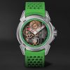 Epic X Limited Edition Hand-Wound Skeleton Chronograph 44mm Titanium and Rubber Watch, Ref. No. EX110.20.AA.AC.ABRUA Epic X Limited Edition Hand-Wound Skeleton Chronograph 44mm Titanium and Rubber Watch, Ref. No. EX110.20.AA.AC.ABRUA