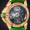 Epic X Limited Edition Hand-Wound Skeleton Chronograph 44mm 18-Karat Rose Gold and Rubber Watch, Ref. No. EX120.43.AC.AC.ABRUA - BK Epic X Limited Edition Hand-Wound Skeleton Chronograph 44mm 18-Karat Rose Gold and Rubber Watch, Ref. No. EX120.43.AC.AC.ABRUA - BK