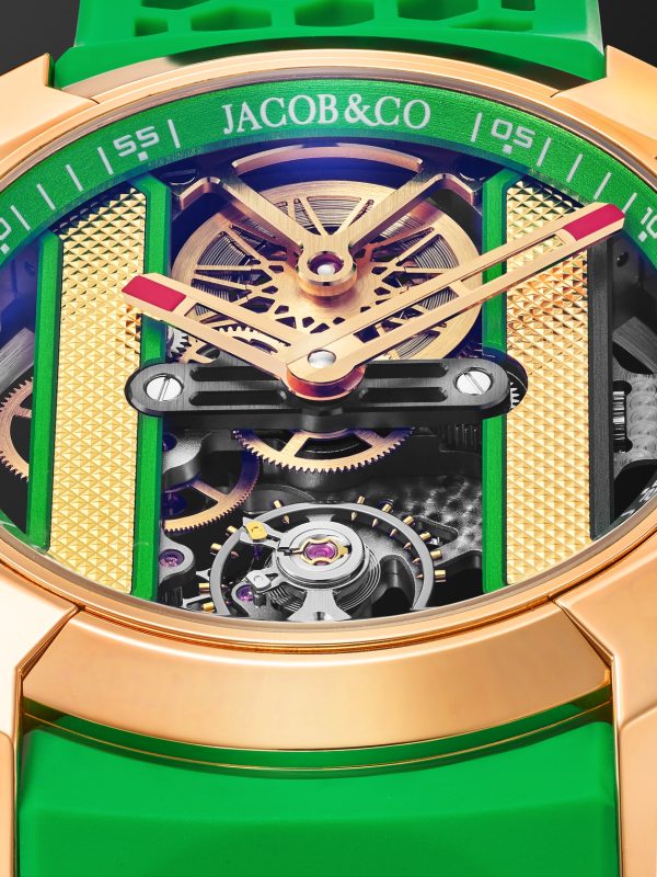 Epic X Limited Edition Hand-Wound Skeleton Chronograph 44mm 18-Karat Rose Gold and Rubber Watch, Ref. No. EX120.43.AC.AC.ABRUA - CU Epic X Limited Edition Hand-Wound Skeleton Chronograph 44mm 18-Karat Rose Gold and Rubber Watch, Ref. No. EX120.43.AC.AC.ABRUA - CU