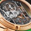 Epic X Limited Edition Hand-Wound Skeleton Chronograph 44mm 18-Karat Rose Gold and Rubber Watch, Ref. No. EX120.43.AC.AC.ABRUA - E1 Epic X Limited Edition Hand-Wound Skeleton Chronograph 44mm 18-Karat Rose Gold and Rubber Watch, Ref. No. EX120.43.AC.AC.ABRUA - E1