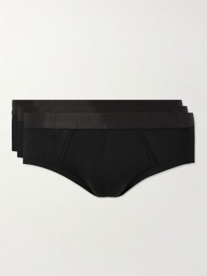 Three-Pack Stretch-Lyocell Briefs