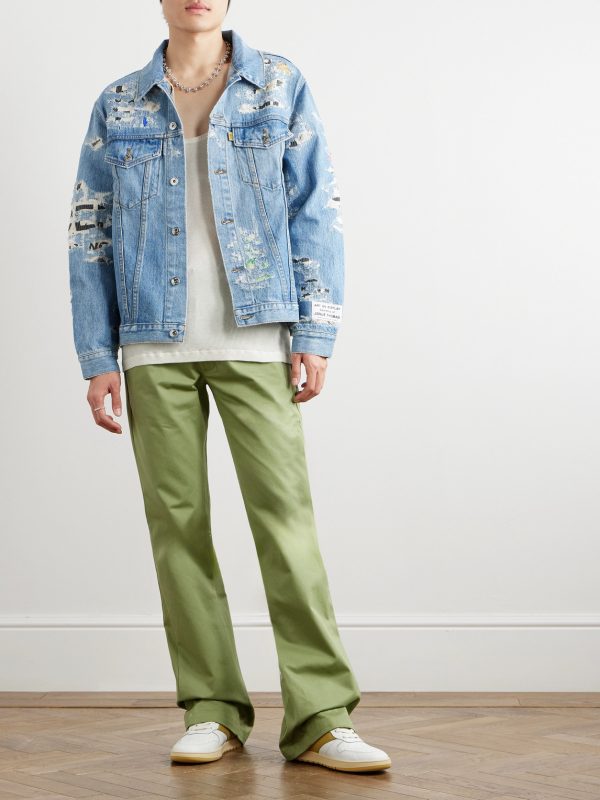 Bootcut Cotton-Twill Chinos - OU Bootcut Cotton-Twill Chinos - OU