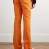 Flared Cotton-Twill Chinos - BK