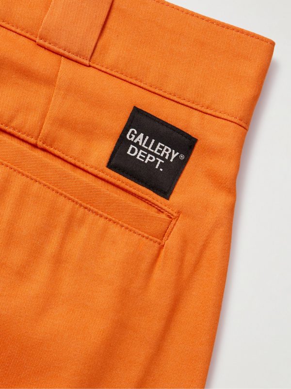 Flared Cotton-Twill Chinos - CU