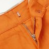 Flared Cotton-Twill Chinos - E1