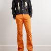 Flared Cotton-Twill Chinos - OU