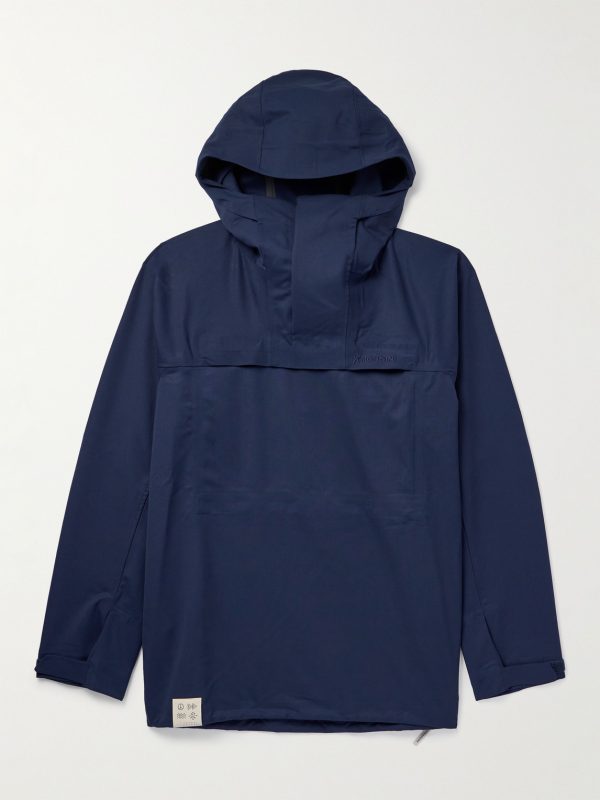 + Houdini Logo-Embroidered Wool-Shell Hooded Jacket + Houdini Logo-Embroidered Wool-Shell Hooded Jacket