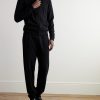 Tapered Wool and Cashmere-Blend Sweatpants - OU Tapered Wool and Cashmere-Blend Sweatpants - OU