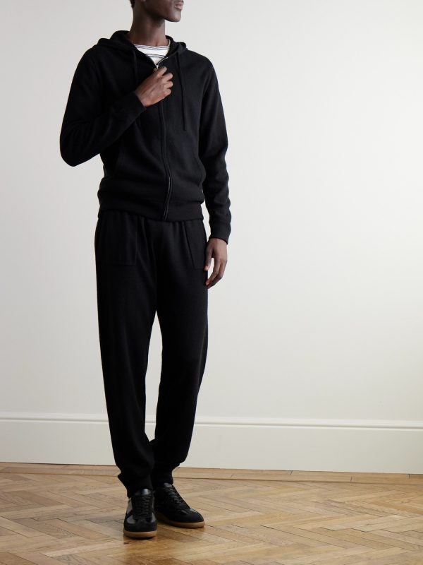Tapered Wool and Cashmere-Blend Sweatpants - OU Tapered Wool and Cashmere-Blend Sweatpants - OU