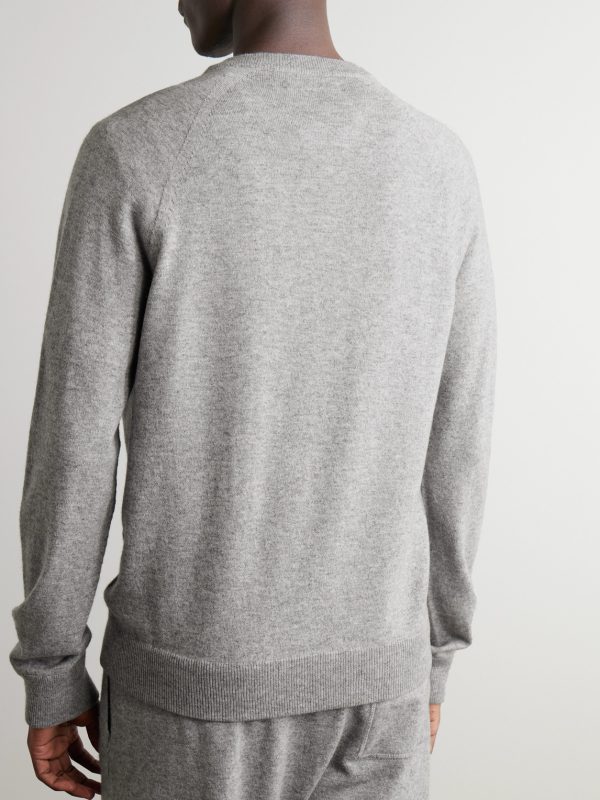 Wool and Cashmere-Blend Sweater - BK Wool and Cashmere-Blend Sweater - BK