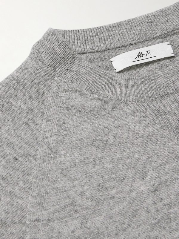 Wool and Cashmere-Blend Sweater - CU Wool and Cashmere-Blend Sweater - CU