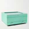 Porter Cross-Grain Vegan Leather Watch and Jewellery Box Porter Cross-Grain Vegan Leather Watch and Jewellery Box