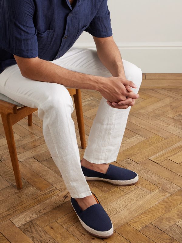 Linen Espadrilles - OU Linen Espadrilles - OU