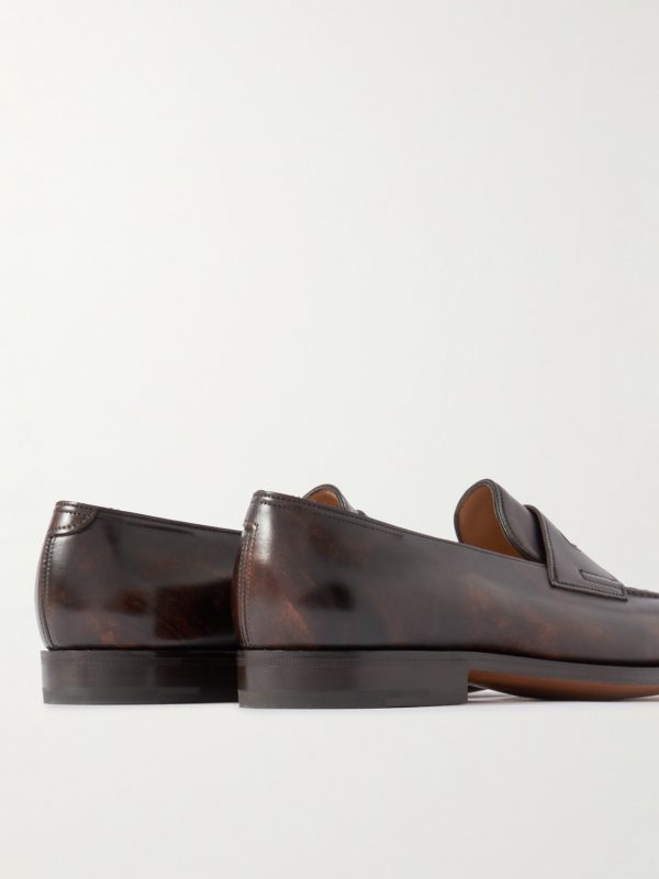 Lopez Leather Penny Loafers - BK Lopez Leather Penny Loafers - BK