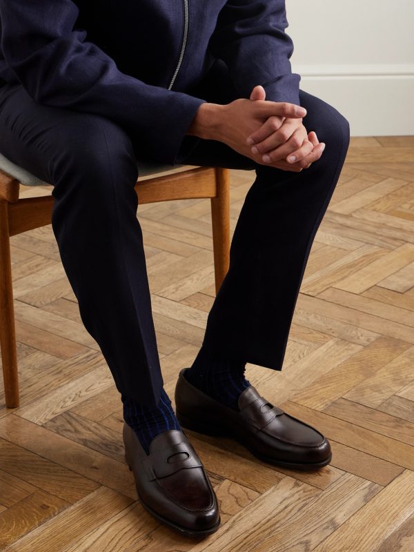 Lopez Leather Penny Loafers - OU Lopez Leather Penny Loafers - OU
