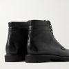 Alder Burnished-Leather Boots - BK Alder Burnished-Leather Boots - BK