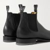 Comfort Craftsman Leather Chelsea Boots - BK