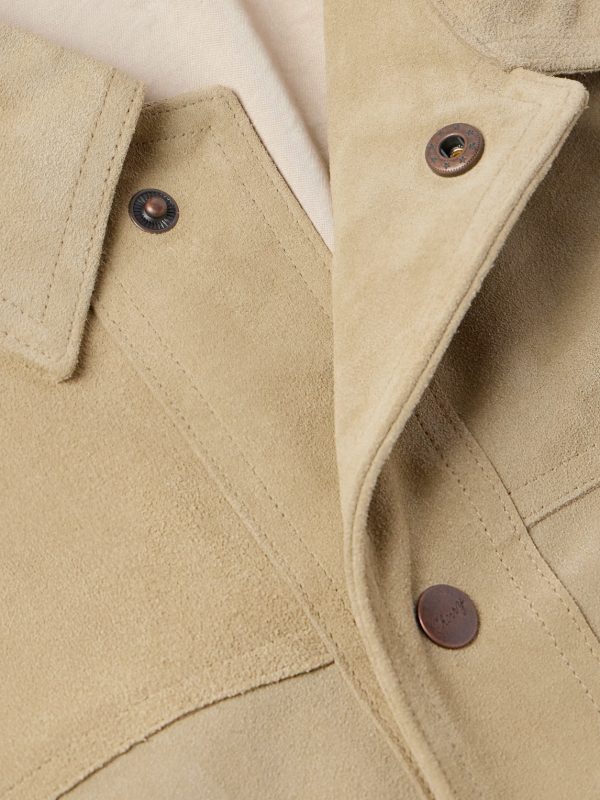 Suede Trucker Jacket - CU Suede Trucker Jacket - CU